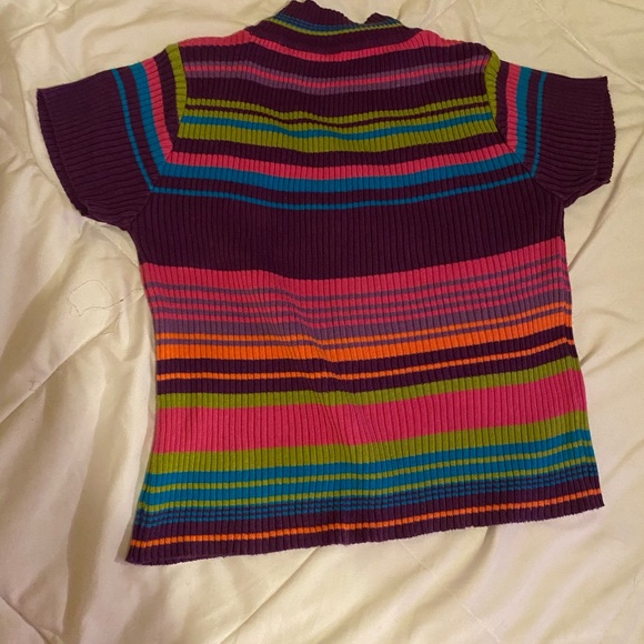 colorful y2k turtleneck - Picture 2 of 3